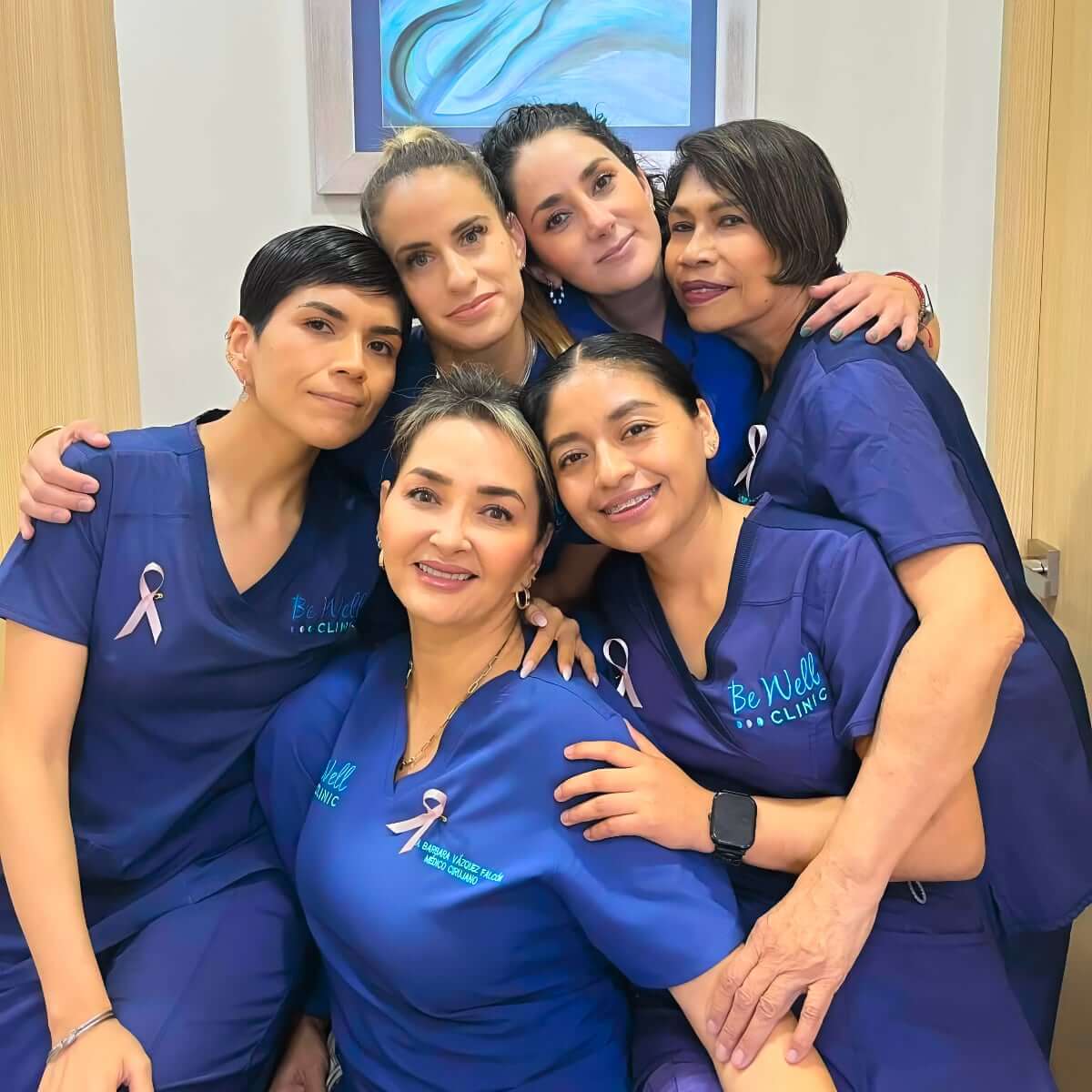 Equipo médico de Be Well Clinic en Juriquilla, Querétaro